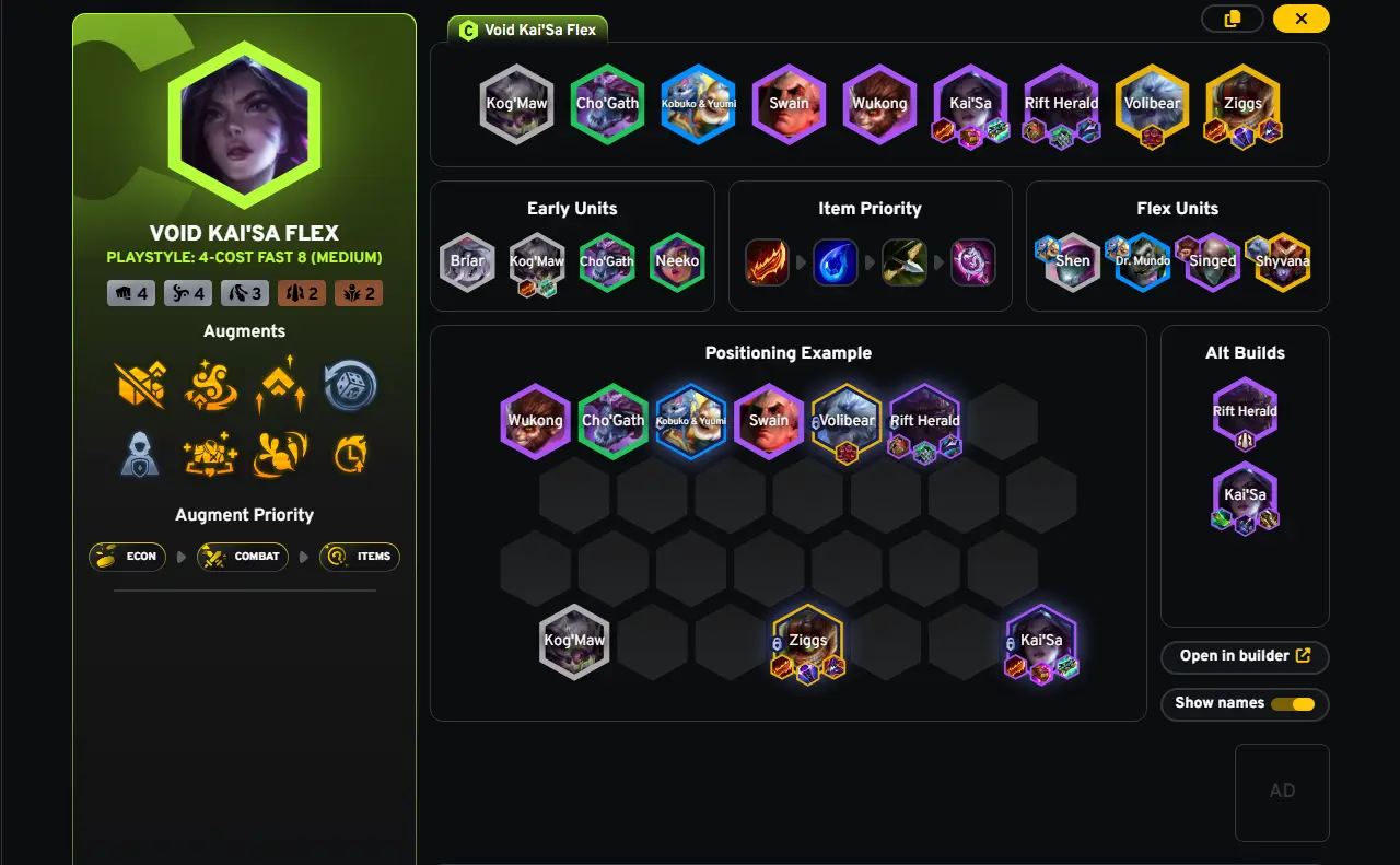 Đội hình Exodia Hư Không